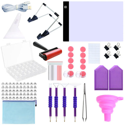 Diamond Painting DIY Dimmable Light Brightness Board LED pPainting Pad