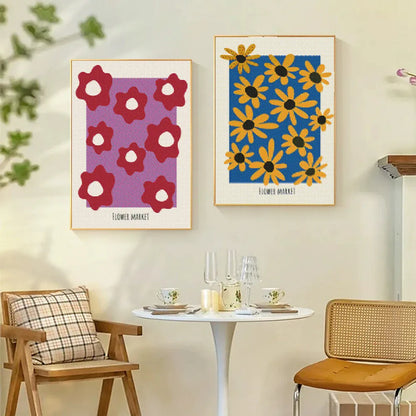 DIY Diamond Painting Kits Modern Designs Fruit Flowers Abstract Picture Full Drill Mosaic Embroidery Craft Gift for Adults Kids