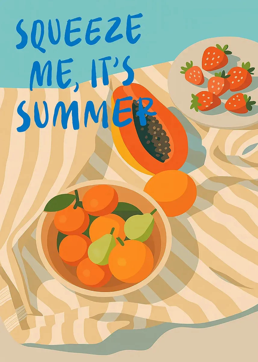 2026 1Pc Frameless Meet Me At The Beach Posters Summer Sea Bikini Sardines Oysters Champagne Diamond Painting Trendy Wall Art