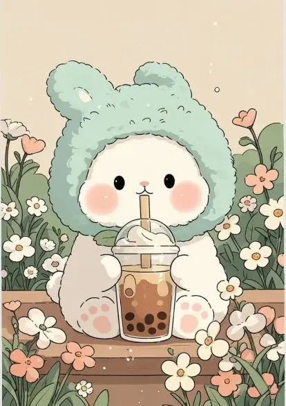 DIY Pink Sweater Teddy Bear Diamond Painting, Cloud Star Floral Cartoon Art For Living Room Home Wall Decoration Handmade Gift
