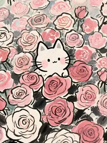 DIY Pink Sweater Teddy Bear Diamond Painting, Cloud Star Floral Cartoon Art For Living Room Home Wall Decoration Handmade Gift
