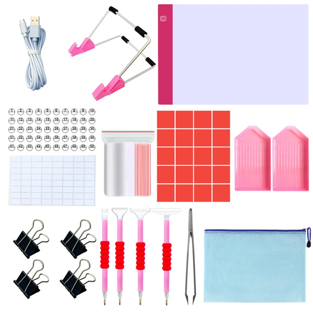 Diamond Painting DIY Dimmable Light Brightness Board LED pPainting Pad