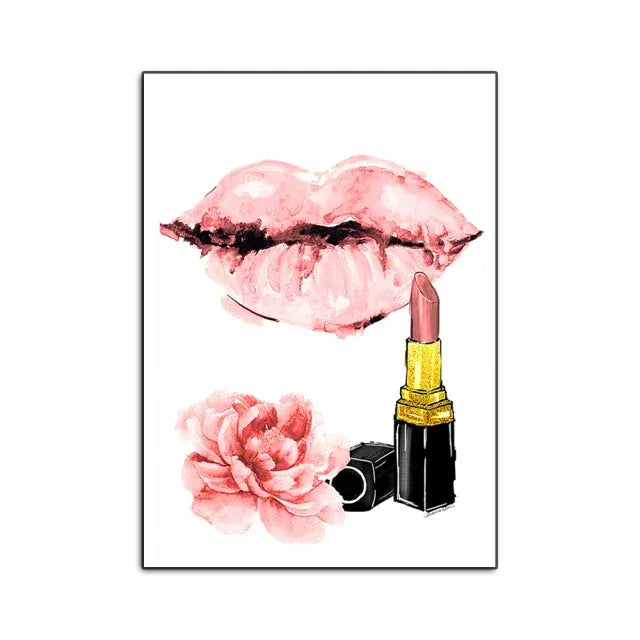 5D DIY AB Diamond Painting Perfume Lipstick High Heels Diamond Mosaic Fashion Modern Bedroom Decor Full Round Embroidery Gift