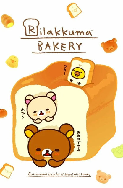 Frameless,Anime Cute Cartoon R-Rilakkuma DIY Diamond Drawing Manga Bear Chick Cat Reading Nursery Children Kawaii Room Decoratio