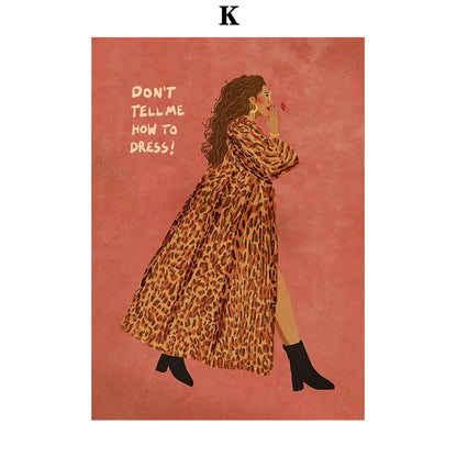 2026 Retro Pop Art Illustration Fashionable And Modern Women Floral Arrangement Fashion Wall Art Diamond Painting Nordic Poste