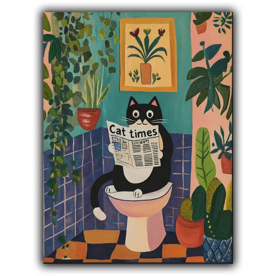 Diamond Painting Cartoon Cute Cat Diamond Mosaic Full Square Round Drill Embroidery Animal Decoration Living Room