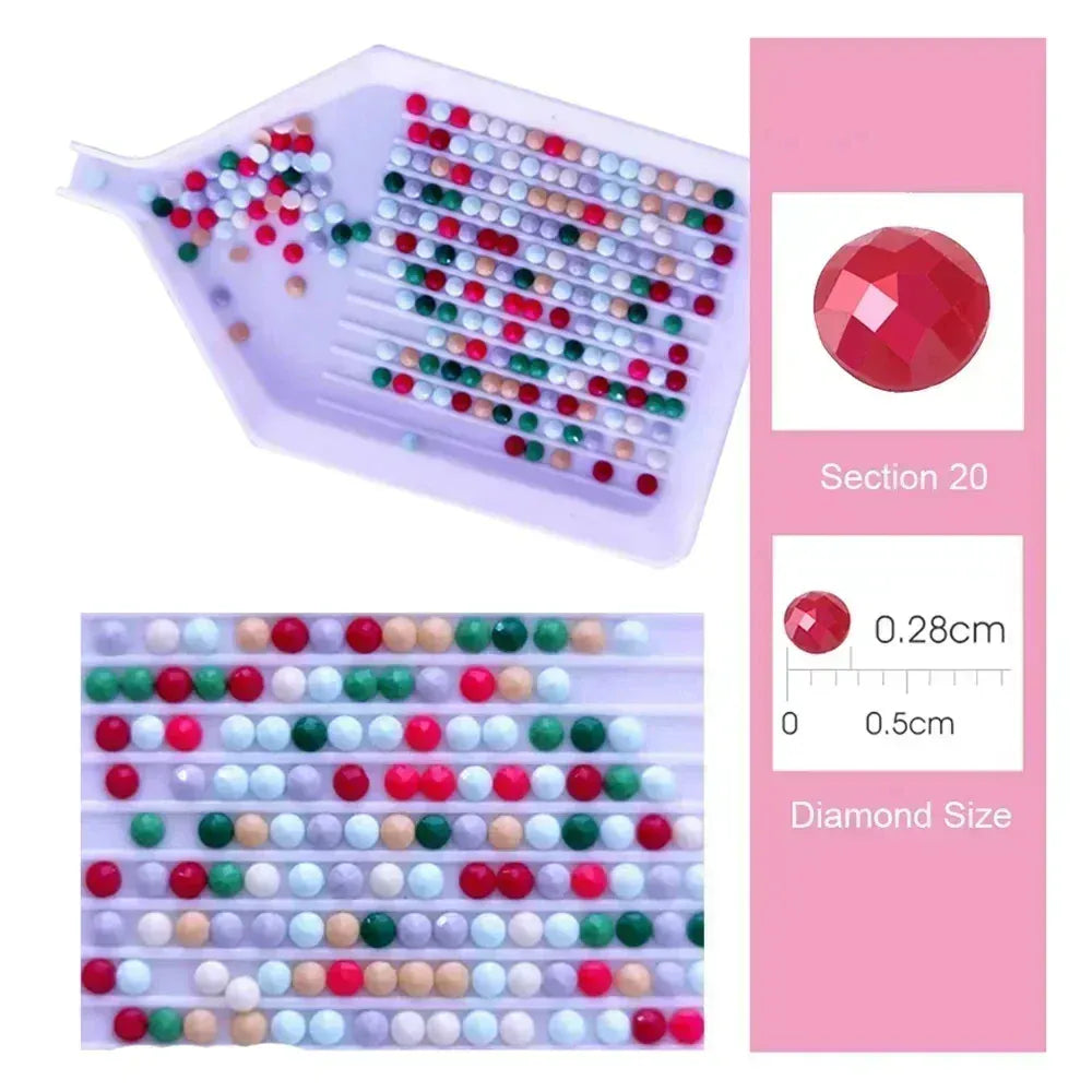 Tropical Preparatory Shell Beach Summer Lobster Square Round Diamond Painting Kit 5D DIY Diamond Art Gift Crafts Home Decor Gift
