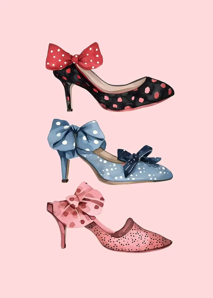 Retro Fashion Diamond Painting, Colorful High Heels and Sunglasses Art  Handmade Art Exquisite Creative Gift Home Decoration