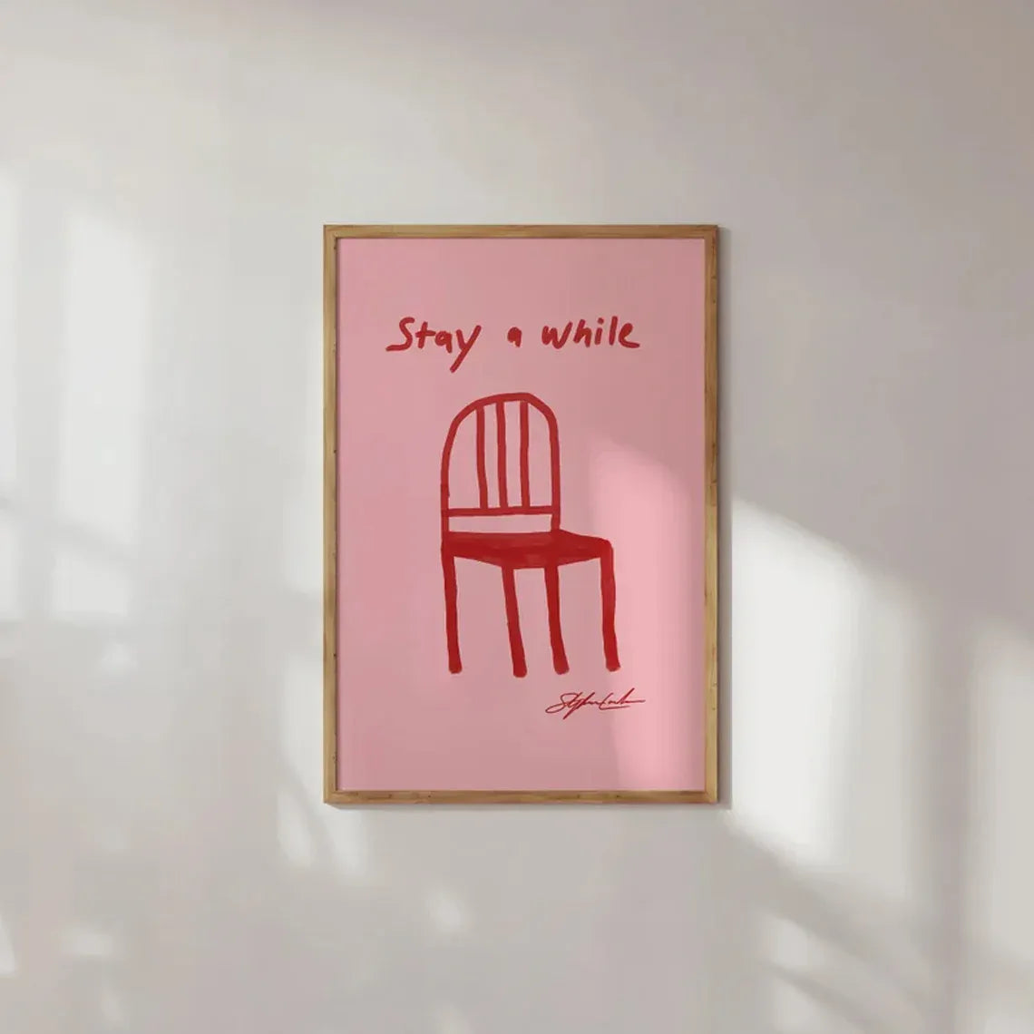 Simple Trendy Text Printing Poster, Simple Diamond Wall Decoration, Modern Art Home Decoration, Living Room Decoration