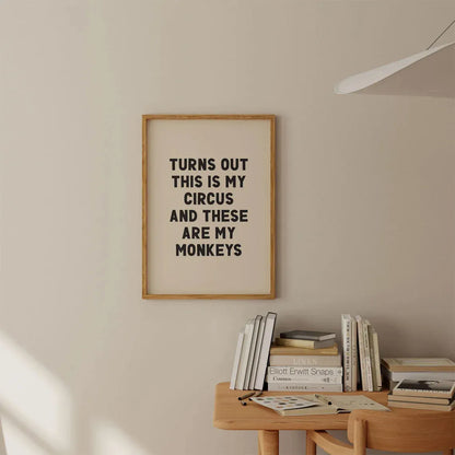 Simple Trendy Text Printing Poster, Simple Diamond Wall Decoration, Modern Art Home Decoration, Living Room Decoration