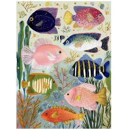 DIY 5D Diamond Painting Kit Embroidery Tropical Fish Coral Ocean Landscape Full Drill Diamond Art Mosaic Cross Stitch Home Decor
