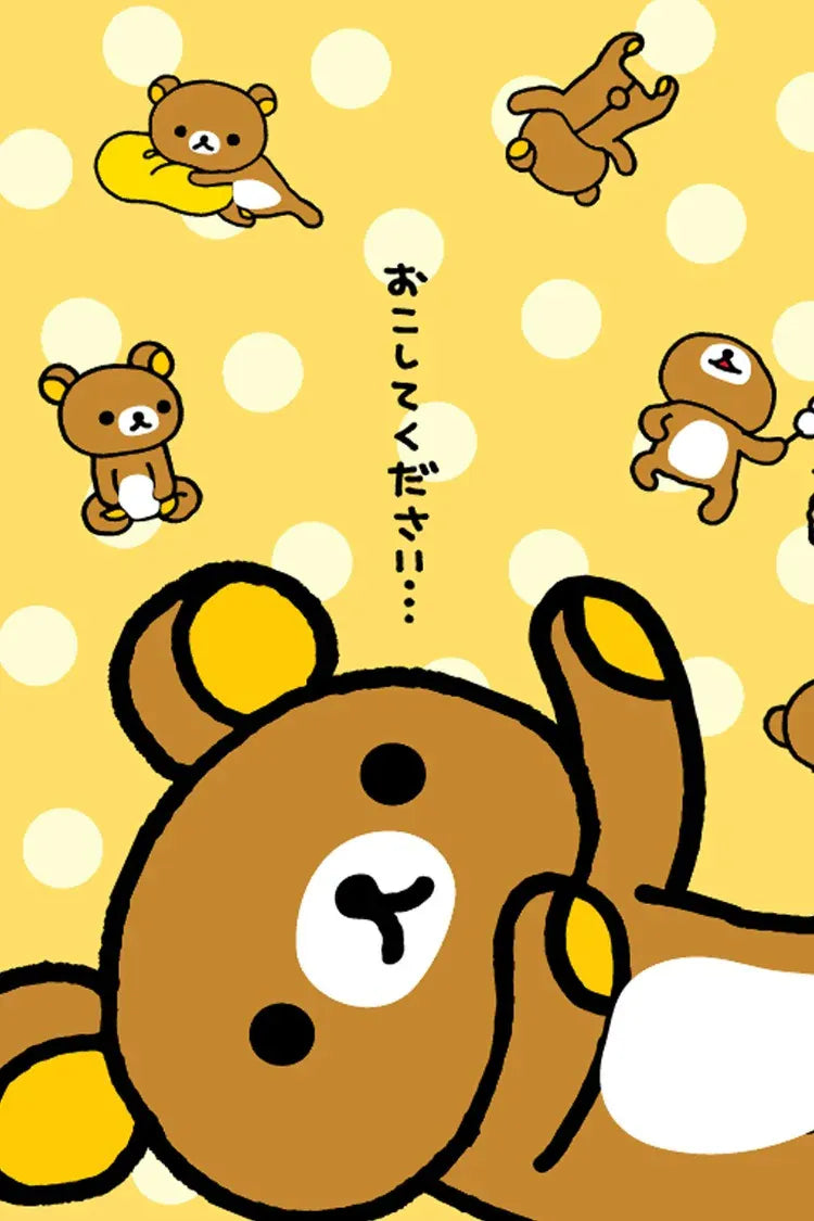 Frameless,Anime Cute Cartoon R-Rilakkuma DIY Diamond Drawing Manga Bear Chick Cat Reading Nursery Children Kawaii Room Decoratio