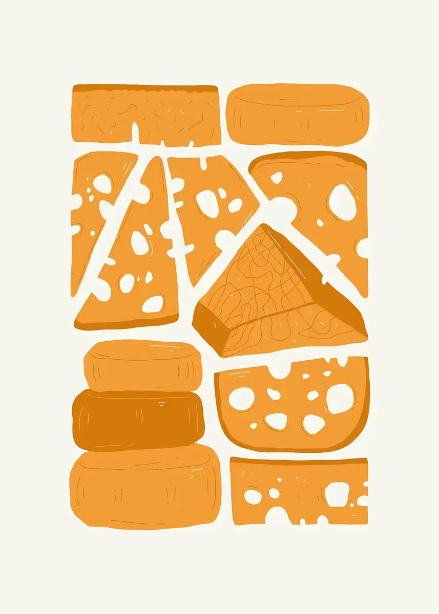 Minimalism Foods Posters Delicious Oyster Pink Ramen Bowl Shrimp Hot Dog Prints Diamond Painting