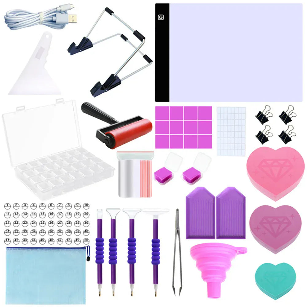 Diamond Painting Kit - Essential Tools