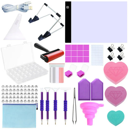 Diamond Painting Kit - Essential Tools